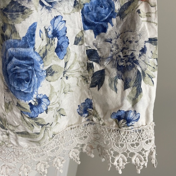 100% linen Made in Italy 🇮🇹 cardigan - Picture 2 of 6